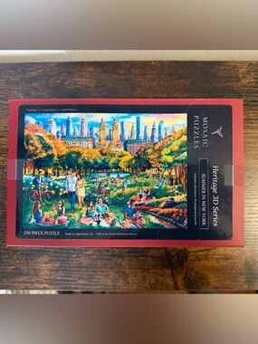 Heritage 3D Series 'Summer in New York' Puzzle - Red